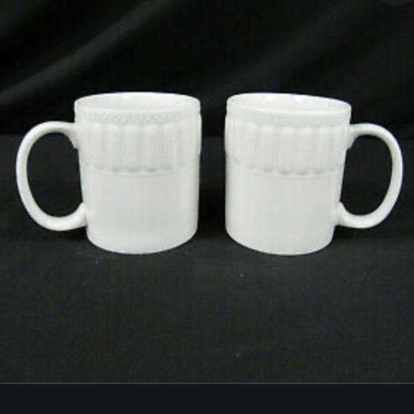 TWO MUGS Sparta by PFALTZGRAFF mug handle coffee tea Modern Farmhouse - Picture 1 of 10